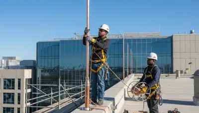 Arbor Tree Care installs tree lightning protection in Arlington, TX to help protect valuable trees during storms