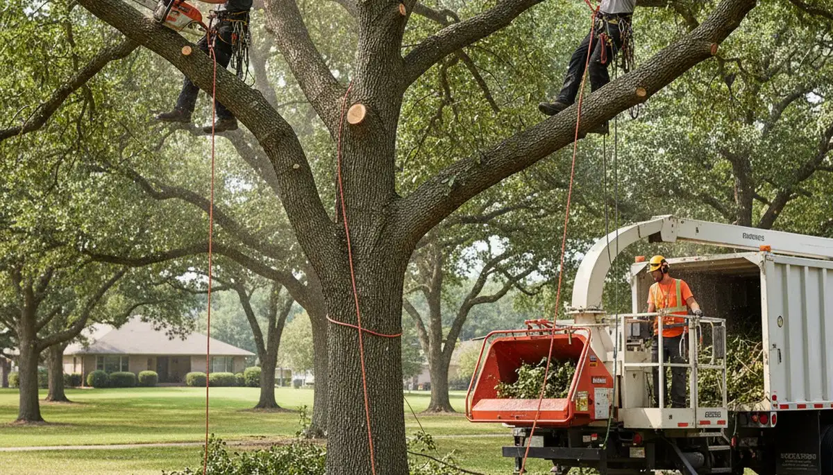 Tree pruning service in Arlington, TX for healthy trees and safer properties