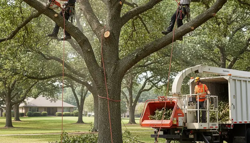 Tree pruning service in Arlington, TX for healthy trees and safer properties